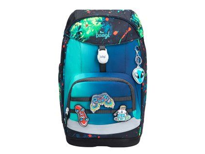 Školní batoh BAAGL Airy Plus Chill - 25 L