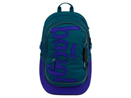 Školní batoh BAAGL Core Logo - 25 L - modrý