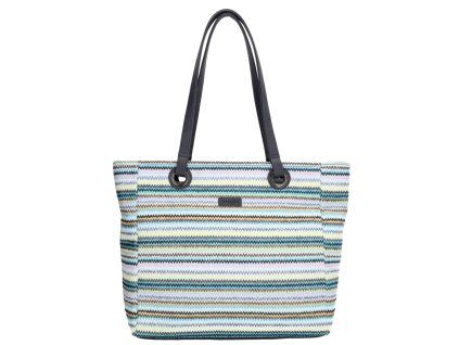 Plážová shopper taška Beagles Formentera - Modrá multi