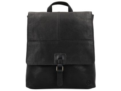 Kožený batoh Hide & Stitches Paint Rock 7,5 L - černý