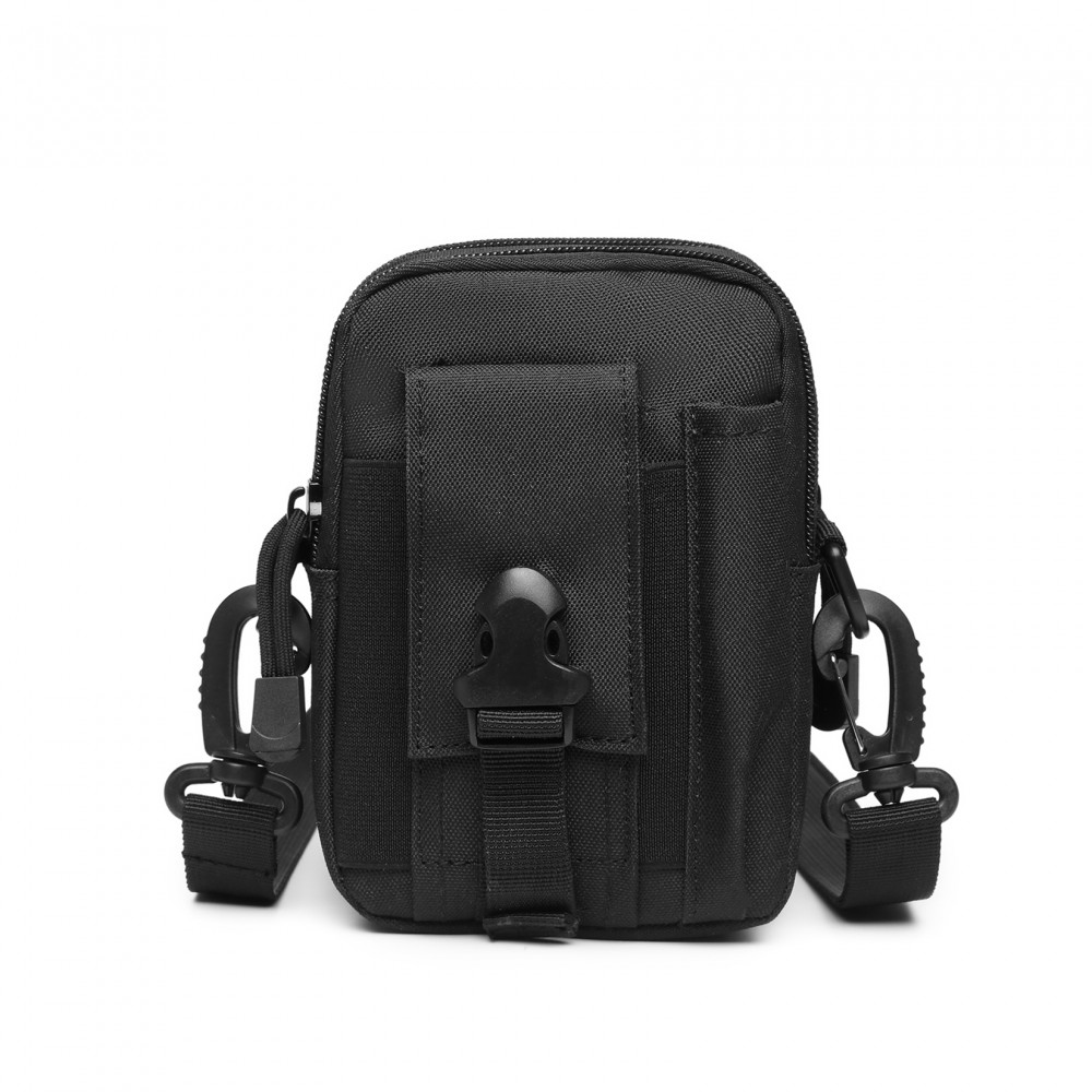 KONO casual malá crossbody taška - černá S2053-BK