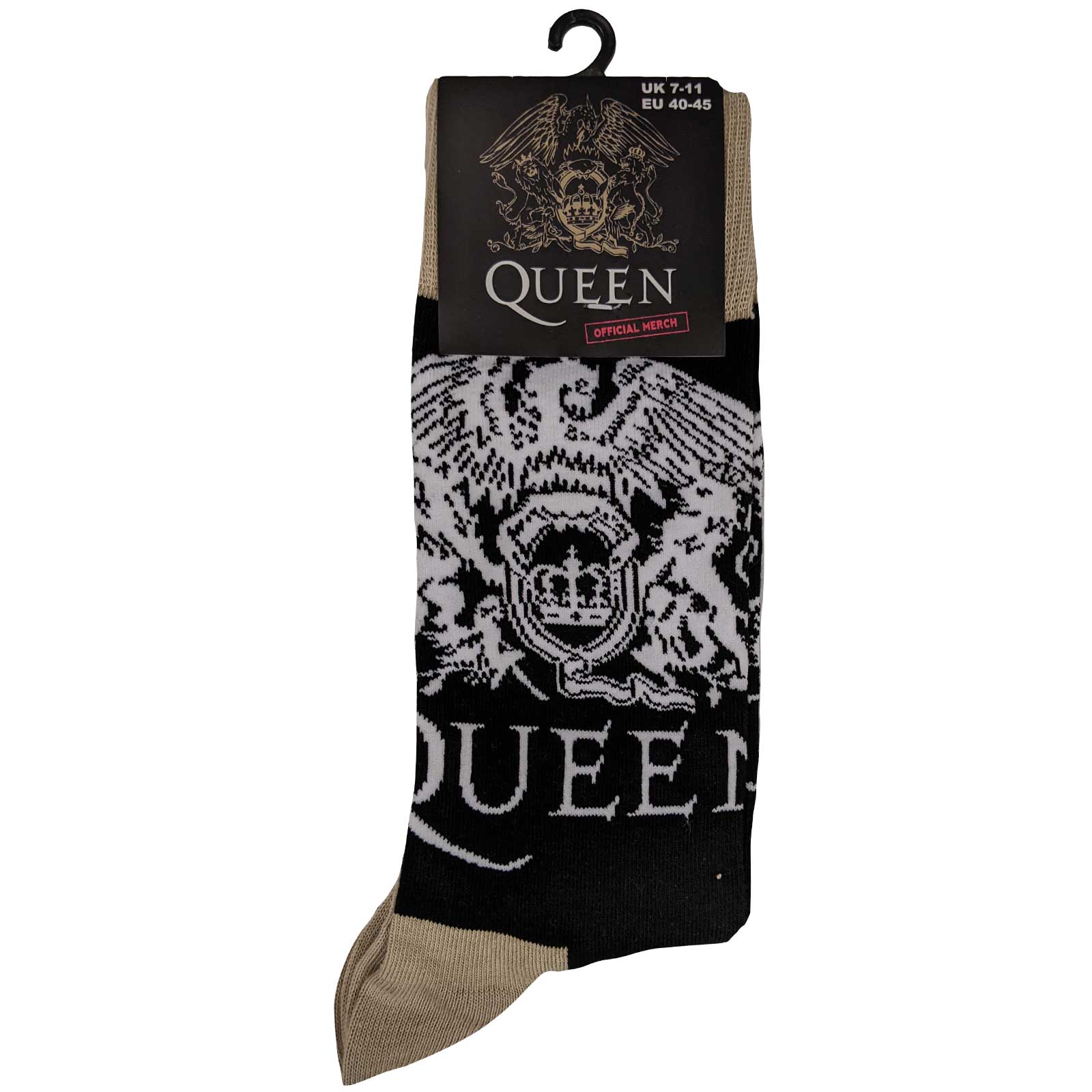 RockOff Ponožky Queen - Crest & Logo (obrázek 3)