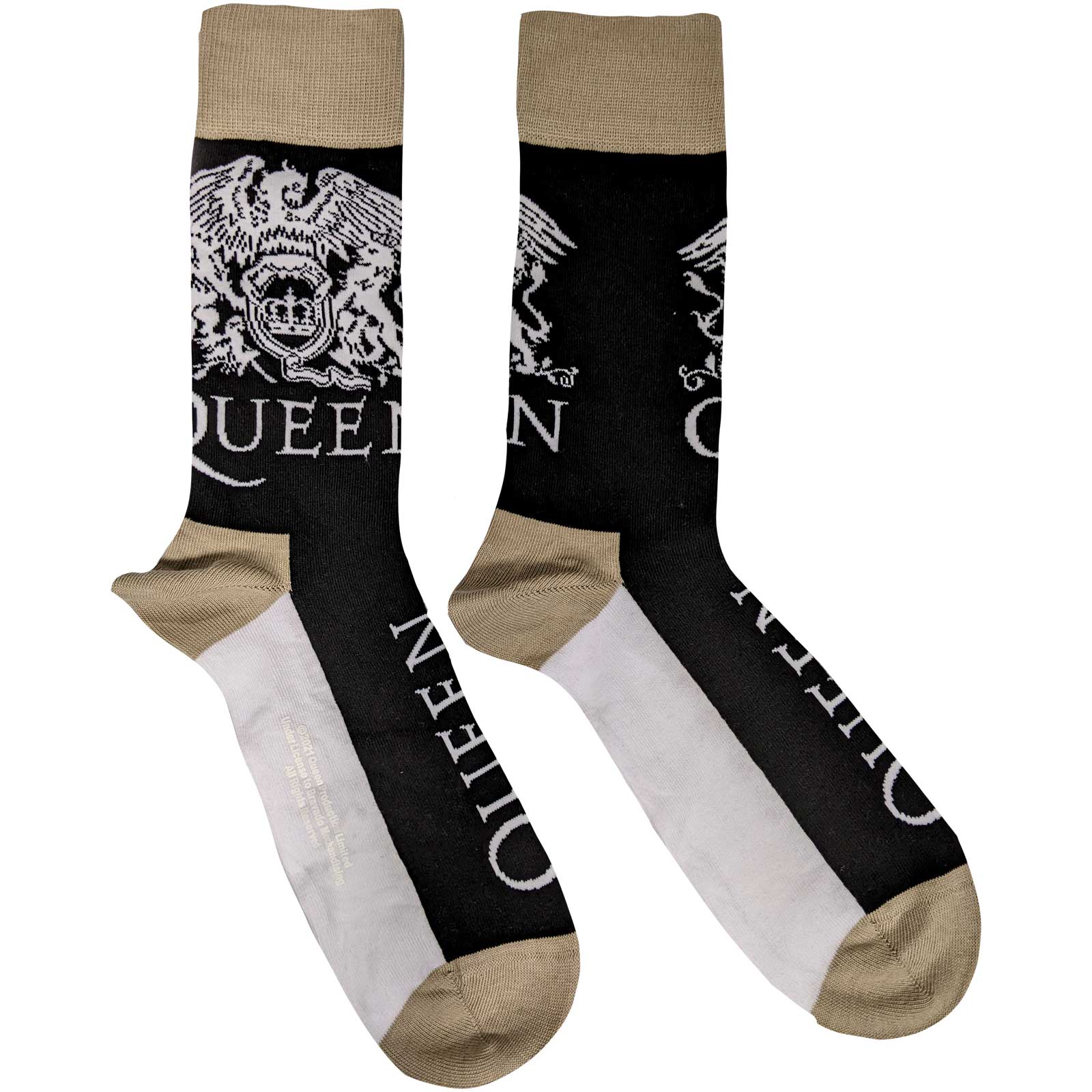 RockOff Ponožky Queen - Crest & Logo (obrázek 4)