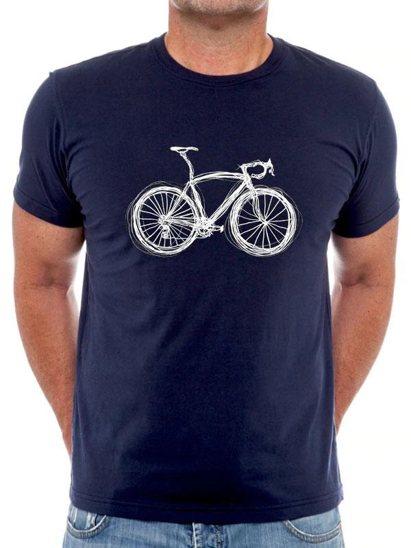 Levně Cycology Tričko Just Bike - navy
