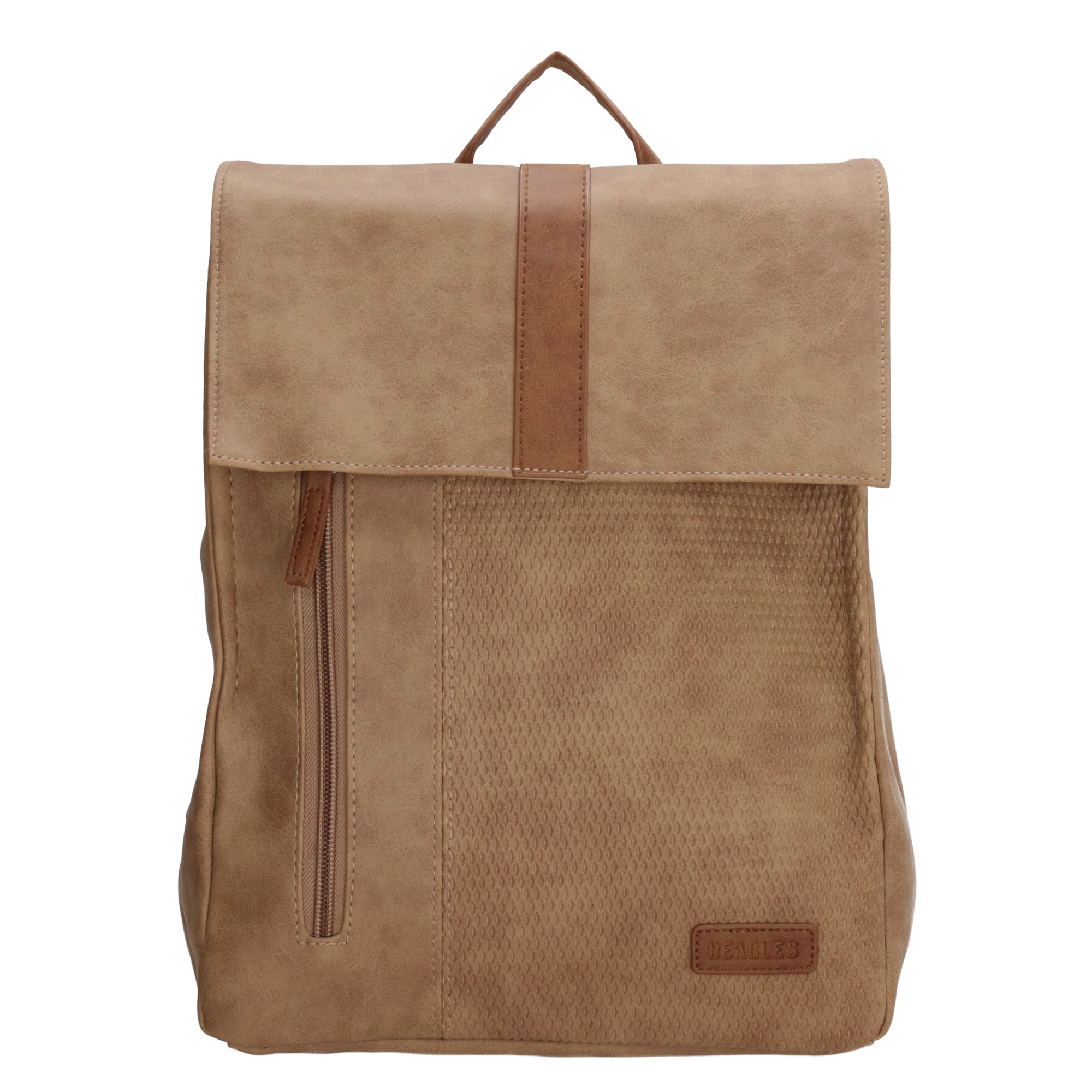 Dámský batoh Beagles Brunete - taupe - 8L 18087