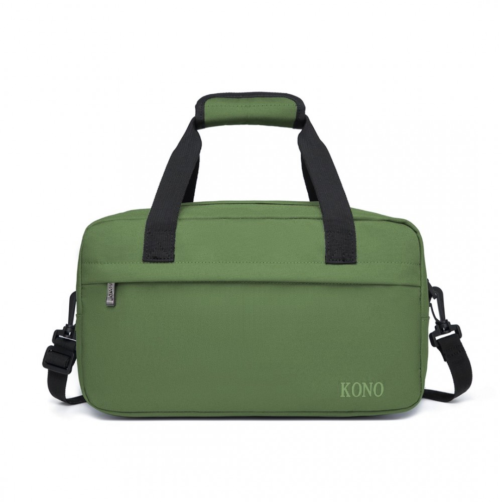 Kono E1960S Cestovní taška Zelená 35cm 10L