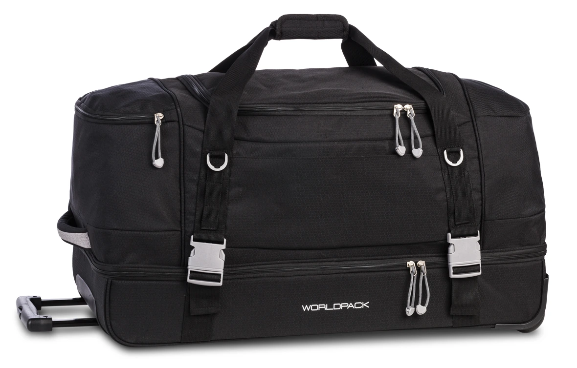 WORLDPACK Diamond cestovní taška na kolečkách - 95L - černá