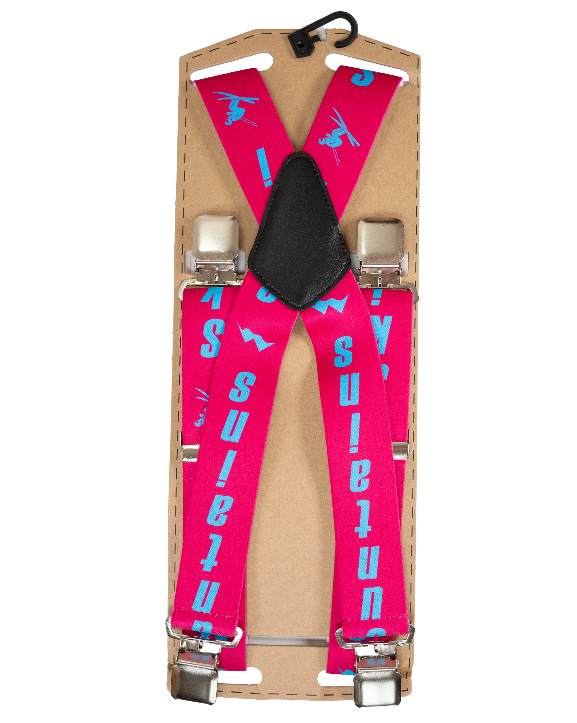 Topgal Lyžařské kšandy SKI růžové