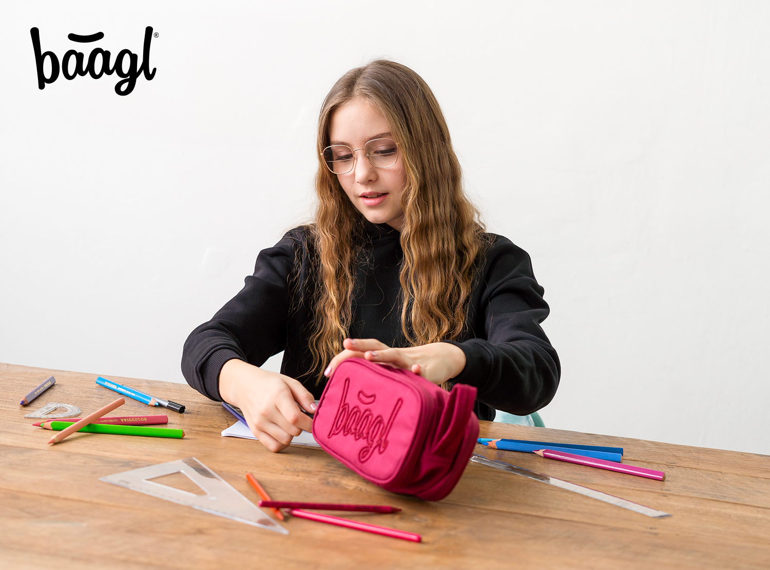 Studentský penál BAAGL etue Ruby (obrázek 6)