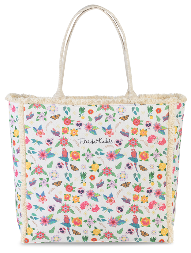 Dámská Tote kabelka Frida Kahlo 22L - barevná