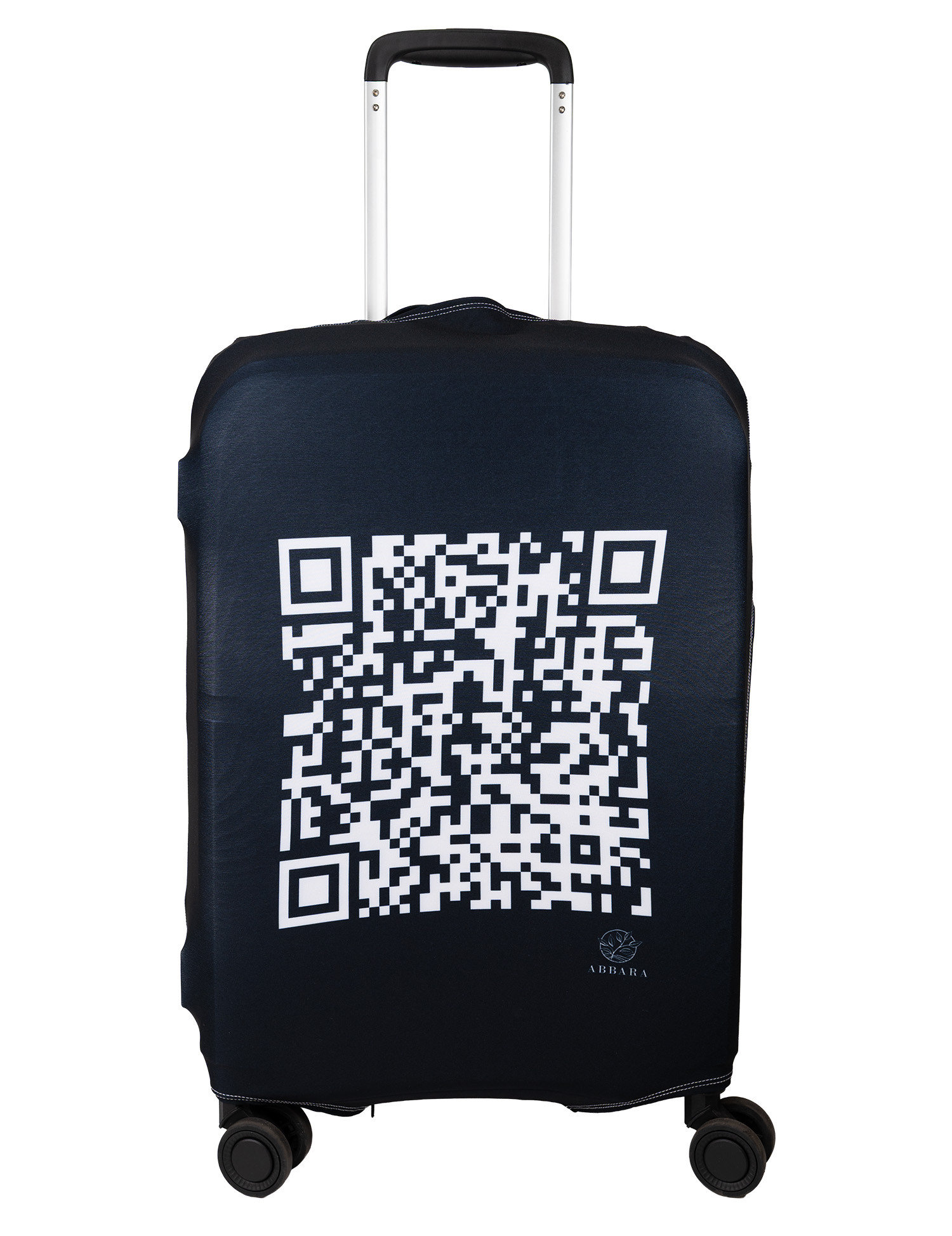 Elastický obal na kufr - QR kód - Abbara Velikost: S