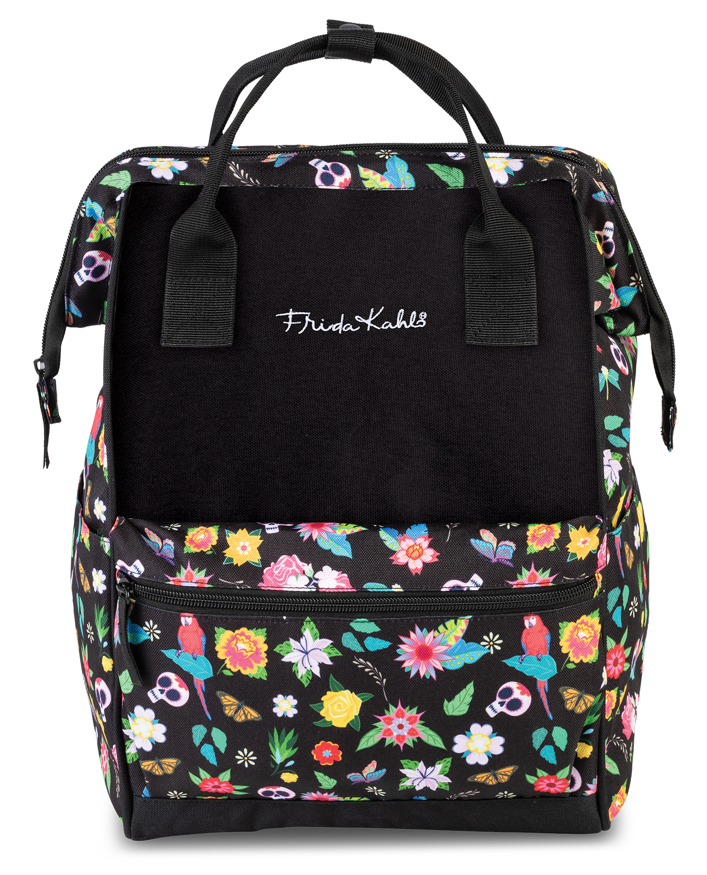 Dámský batoh Frida Kahlo 16 L - černý