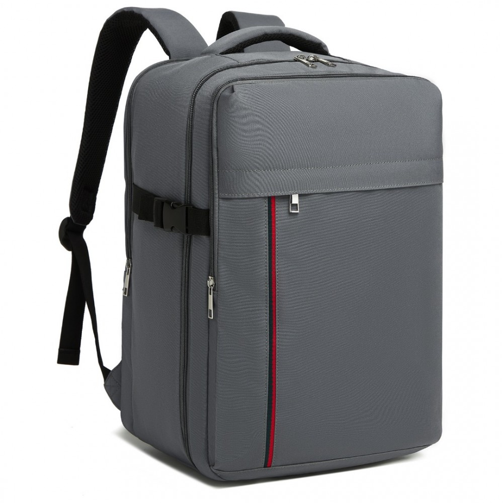KONO 2504 Batoh na notebook 15.6" Šedá 40cm 20L