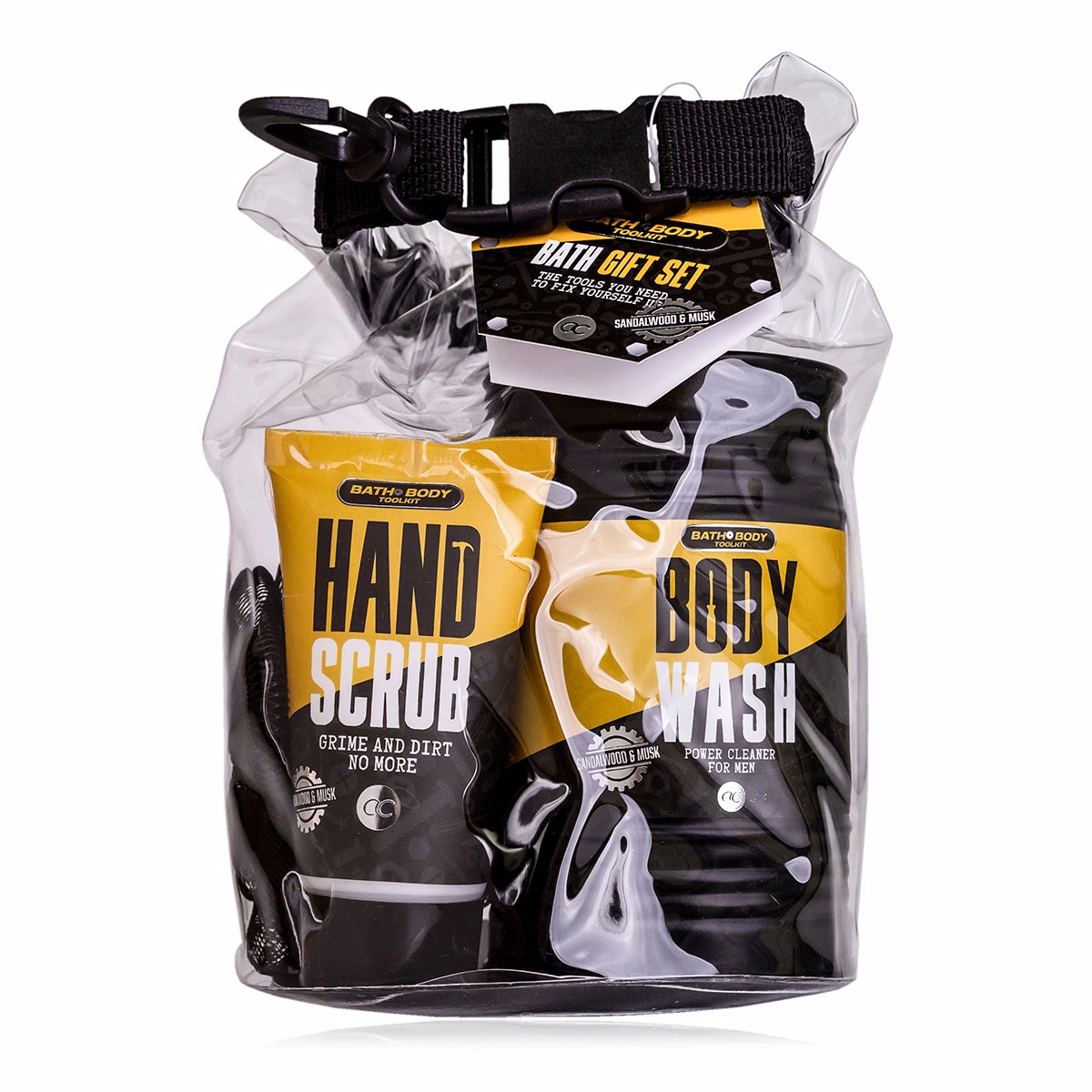 Levně Koupelový set BATH and BODY TOOLKIT ve vodotěsném sáčku ACCENTRA