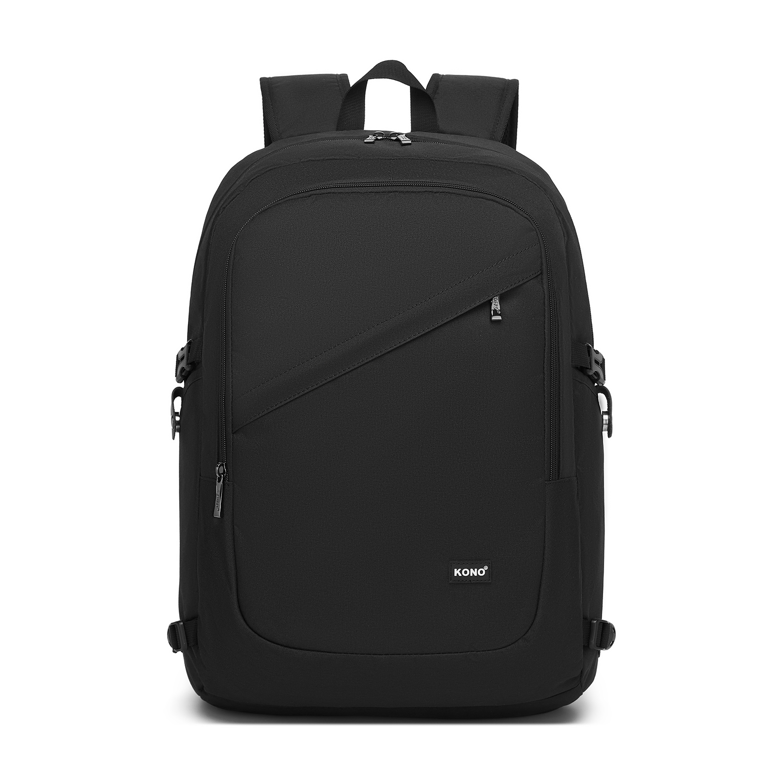 Moderní batoh na notebook 17,3" Kono 40 L - černý