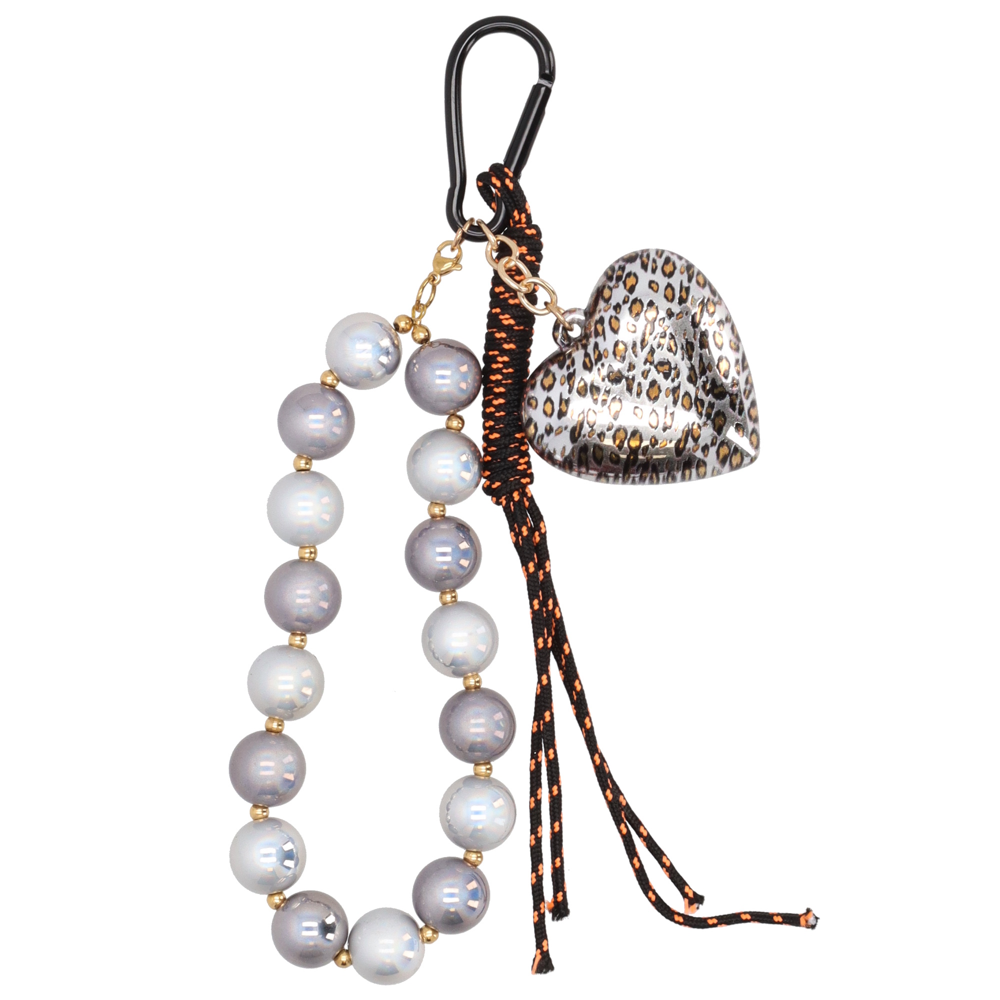 Roztomilý přívěsek na klíče - stříbrný