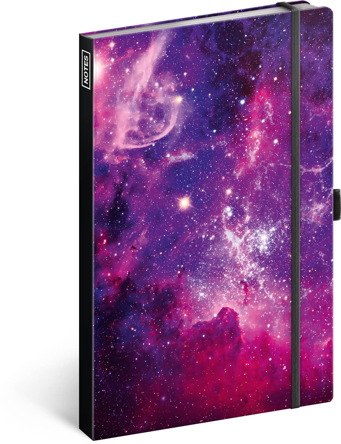 Levně Notique Linkovaný notes Galaxie - 13 × 21 cm