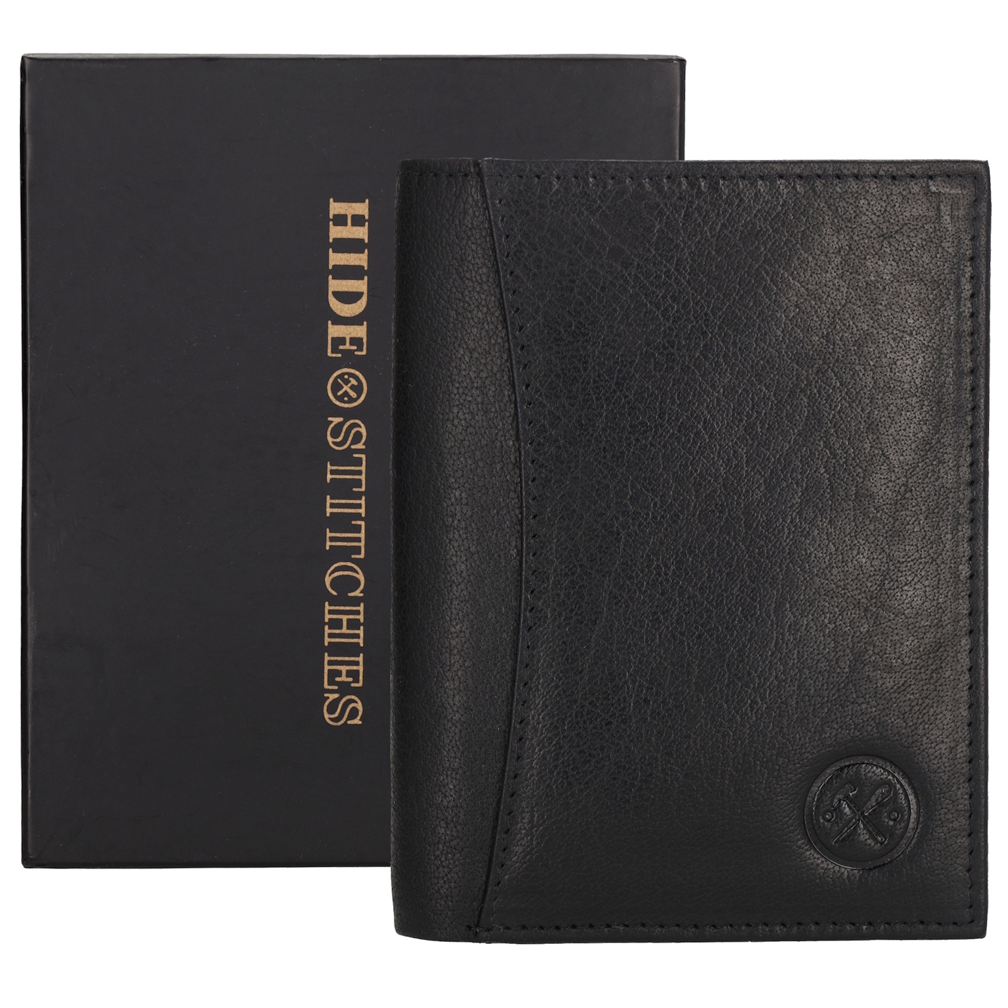 Pánská peněženka Hide & Stitches Da Vinci - černá