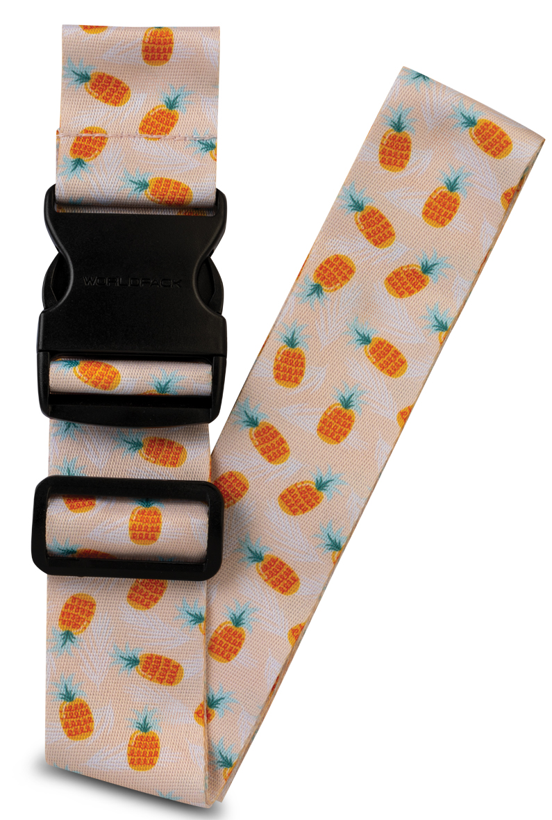 Cestovní popruh na kufr Worldpack - Ananas