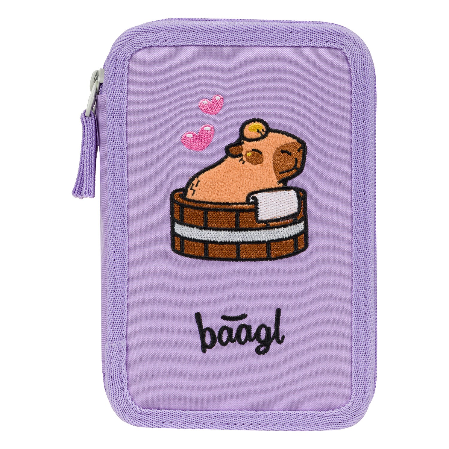 BAAGL Školní penál třípatrový Kapybara Presco Group