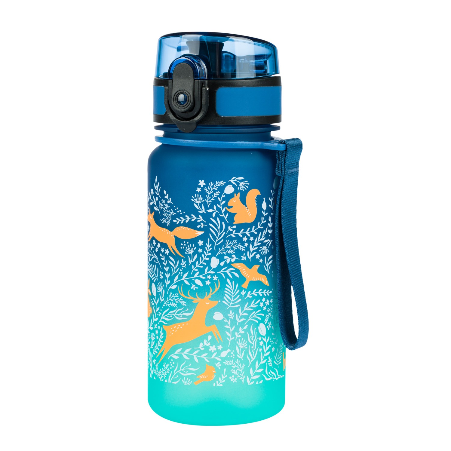 Levně Tritanová láhev na pití BAAGL Gradient Les - 350 ml