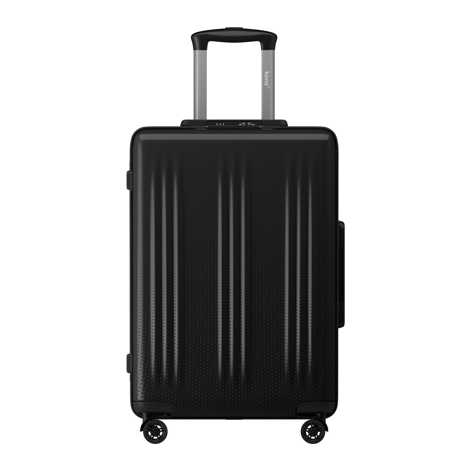 Cestovní kufr Premium ABS+PC Kono - černý - 56,3 L