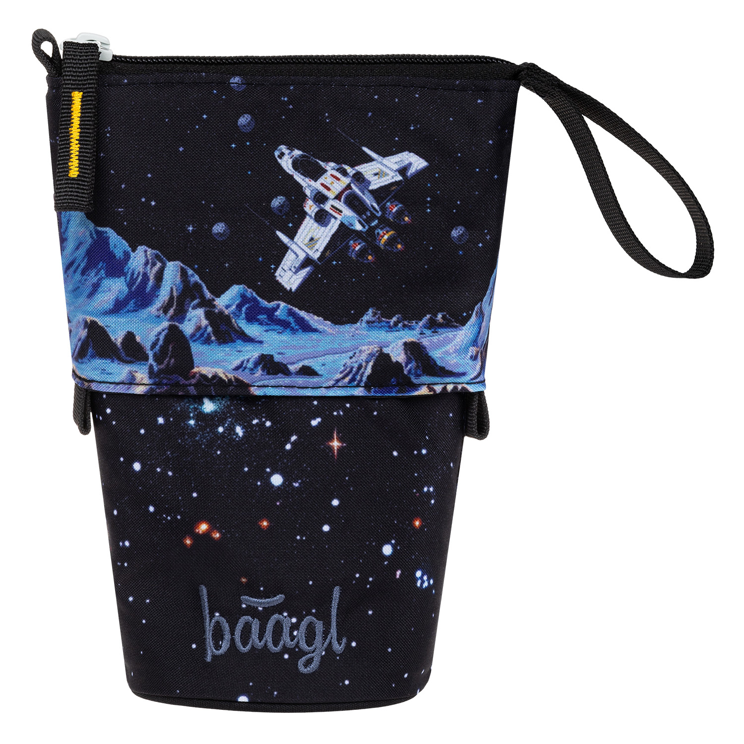 Levně Školní penál Pastelkovník BAAGL - Pixel Space