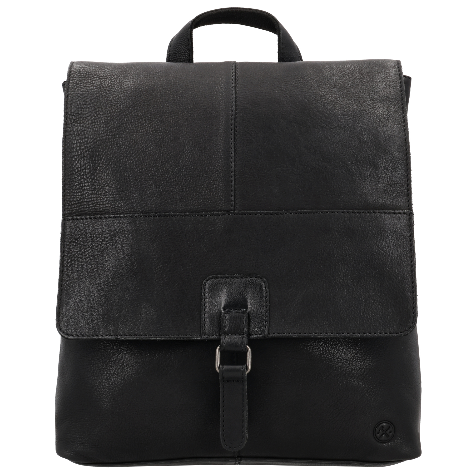 Kožený batoh Hide & Stitches Paint Rock 7,5 L - černý
