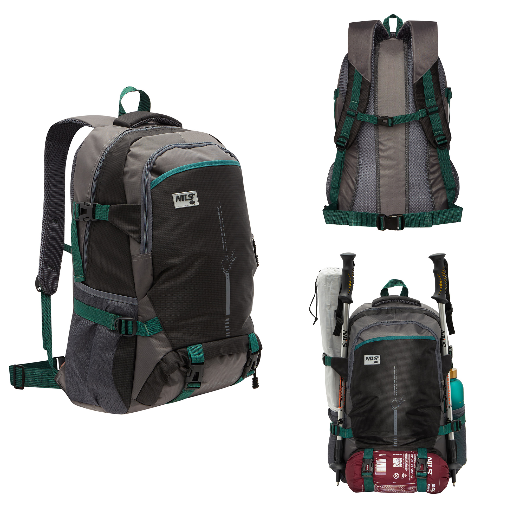 Turistický batoh NC1736 Nils Range 45 L - černý (obrázek 3)