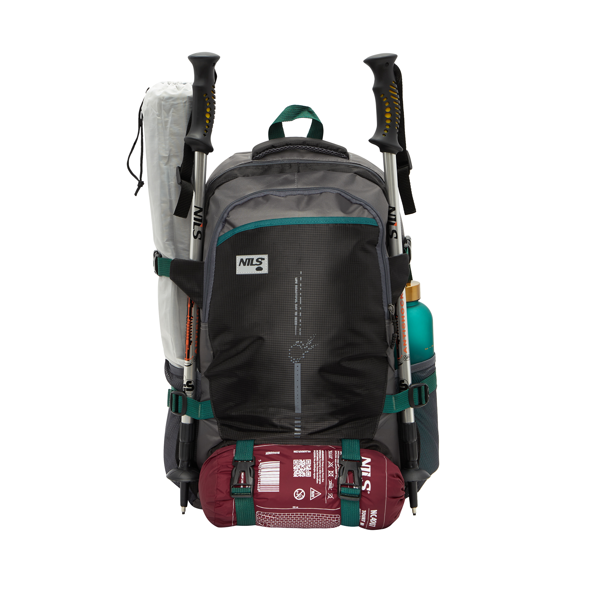 Turistický batoh NC1736 Nils Range 45 L - černý (obrázek 8)