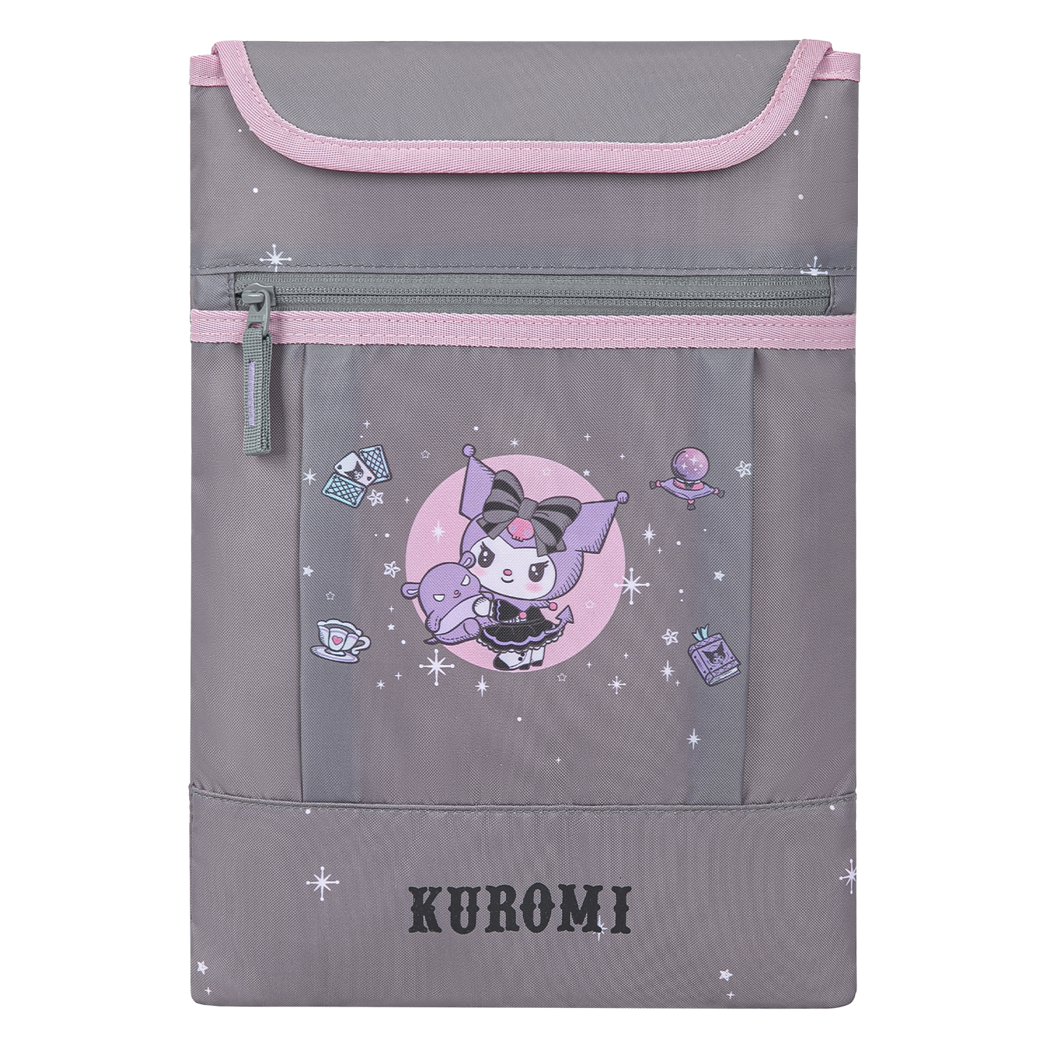 Obal na notebook BAAGL - Kuromi Grey