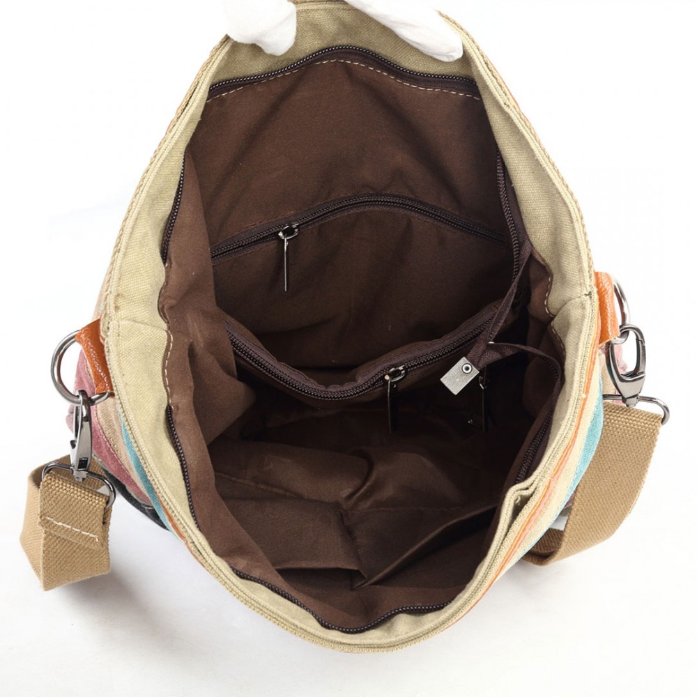 Kono duhová canvas taška  -  NAPPA PATCH E1679 (obrázek 5)
