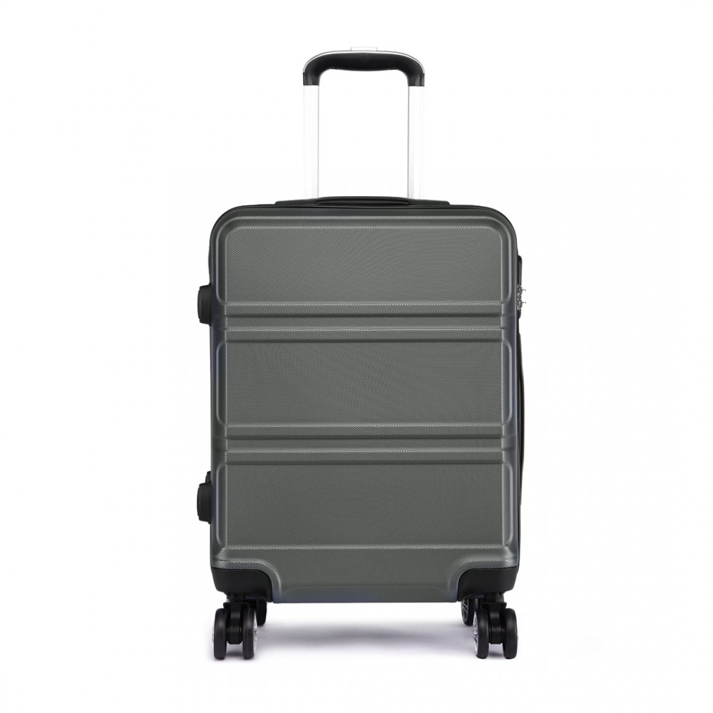 Kono Kabinové zavazadlo na kolečkách - šedá - 44L K1871L-GY-20