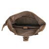 Kožený unisex batoh Hide & Stitches Idaho - hnědý 19L