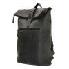 Kožený unisex batoh Hide & Stitches Idaho - černý 19L