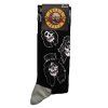 Ponožky Guns n' Roses Skulls band monochrome