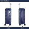 Cestovní kufr na kolečkách Kono Classic Collection - Navy - 77L