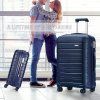 Cestovní kufr na kolečkách Kono Classic Collection - Navy - 77L