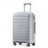 Cestovní kufr Kono Elegant - šedý - 110L