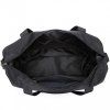 KONO set variabilní cestovní taška a kosmetická taštička - černá - 26L