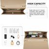 Miss Lulu dámská psaníčko Chevron - světle hnědá