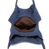 Dámská taška na rameno canvas Kono Saviora - Navy - velikost L
