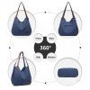 Dámská taška na rameno canvas Kono Saviora - Navy - velikost L