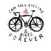 Tričko Can Talk Bike Forever (černé)