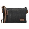 Beagles Brunete menší crossbody taška - černá