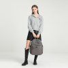 KONO unisex prostorný batoh SAVIORA - šedý - 17 L