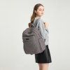 KONO unisex prostorný batoh SAVIORA - šedý - 17 L