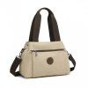 Dámská plátěná multifunkční crossbody taška KONO Saviora - khaki