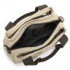 Dámská plátěná multifunkční crossbody taška KONO Saviora - khaki