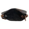 Beagles Brunete dámská crossbody kabelka 24 cm - černá